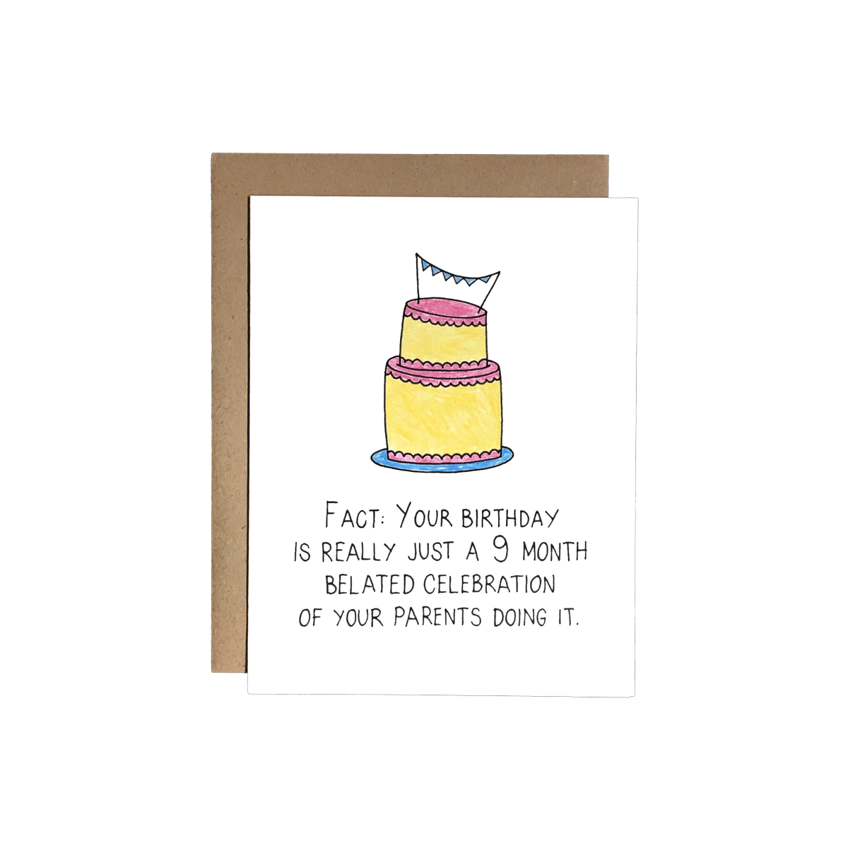 Birthday 9 Month Celebration Card