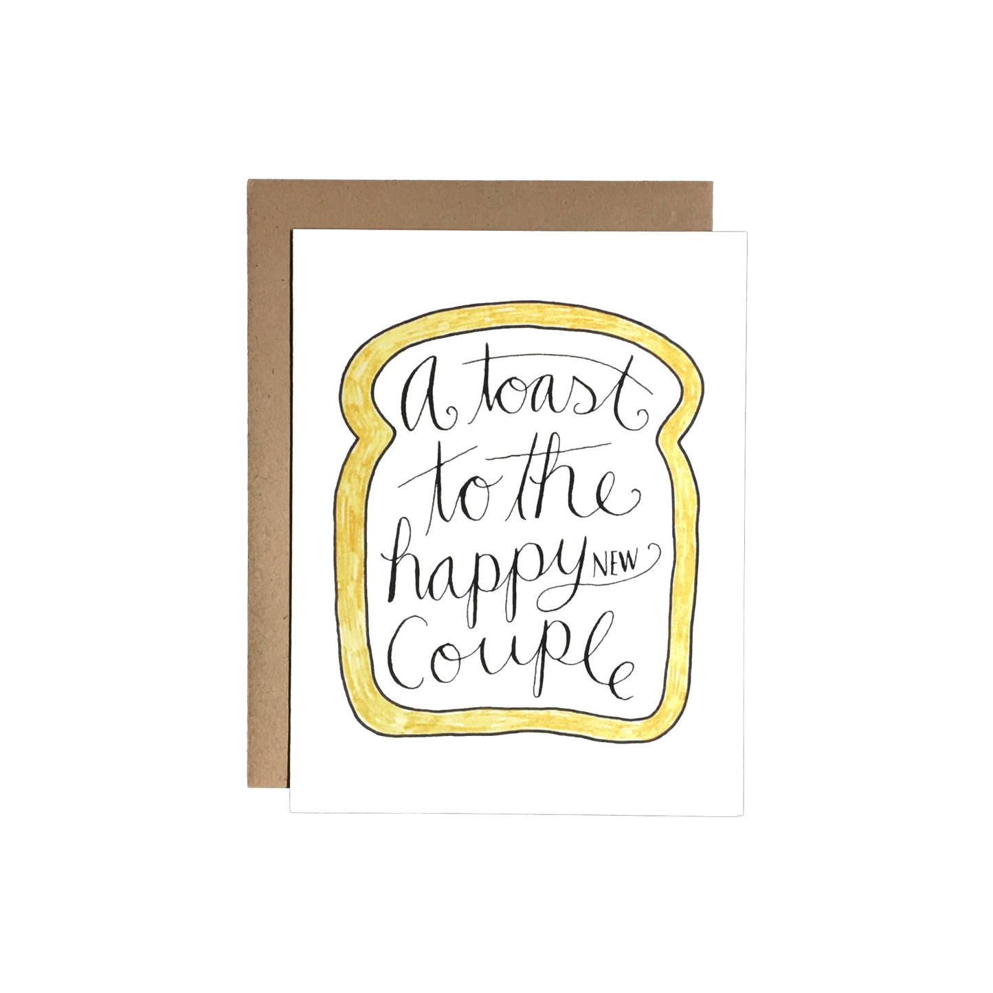 Wedding A Toast Card