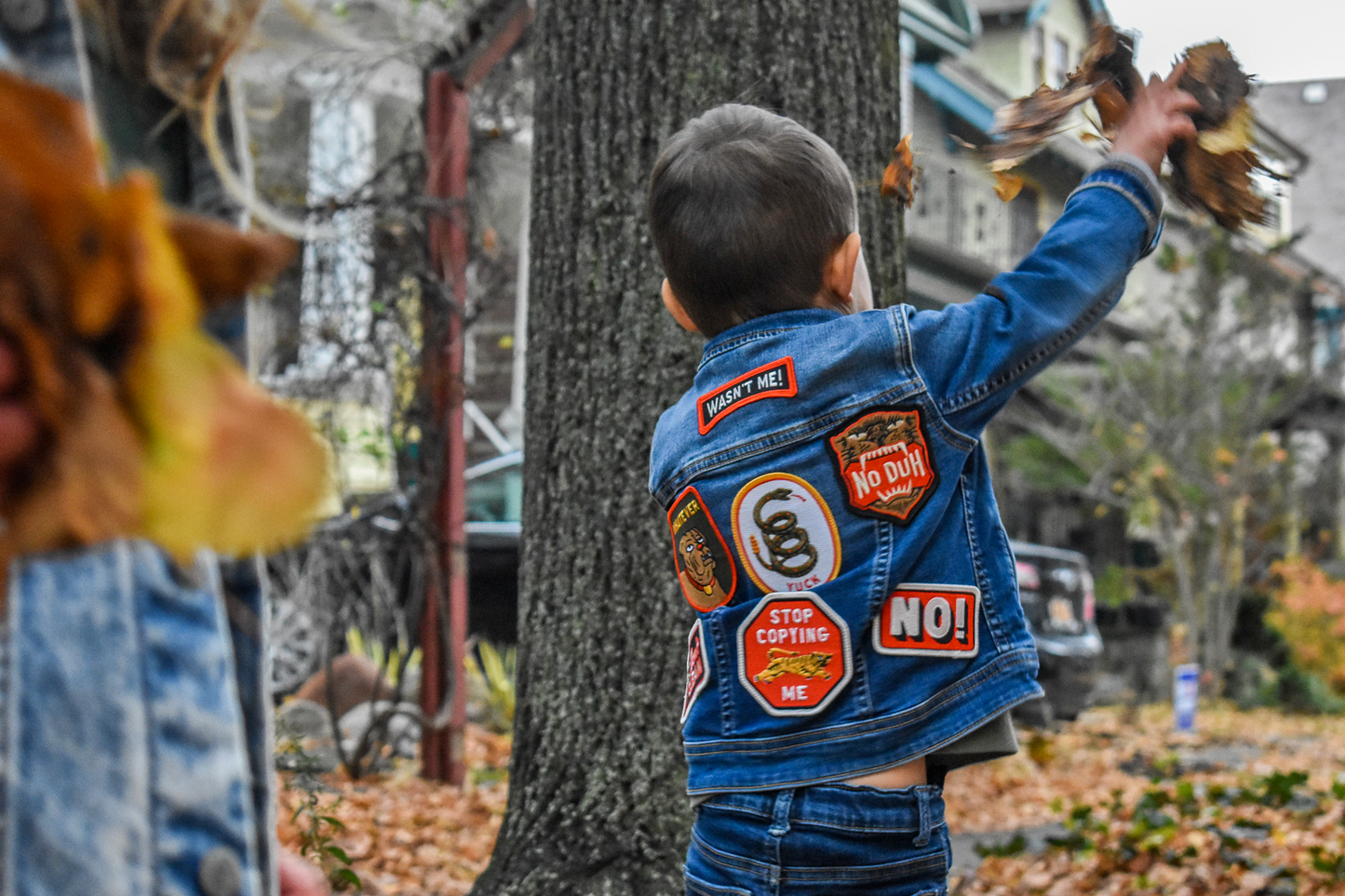 NO! Embroidered Patch