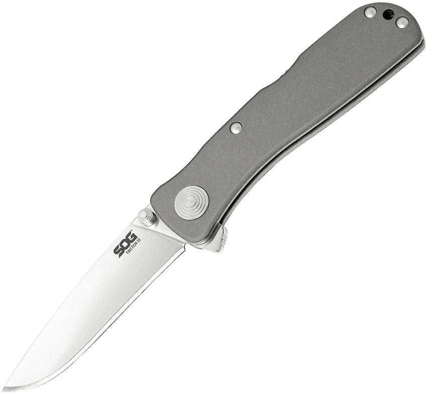SOG Twitch II Lockback A/O - Aluminum Handle