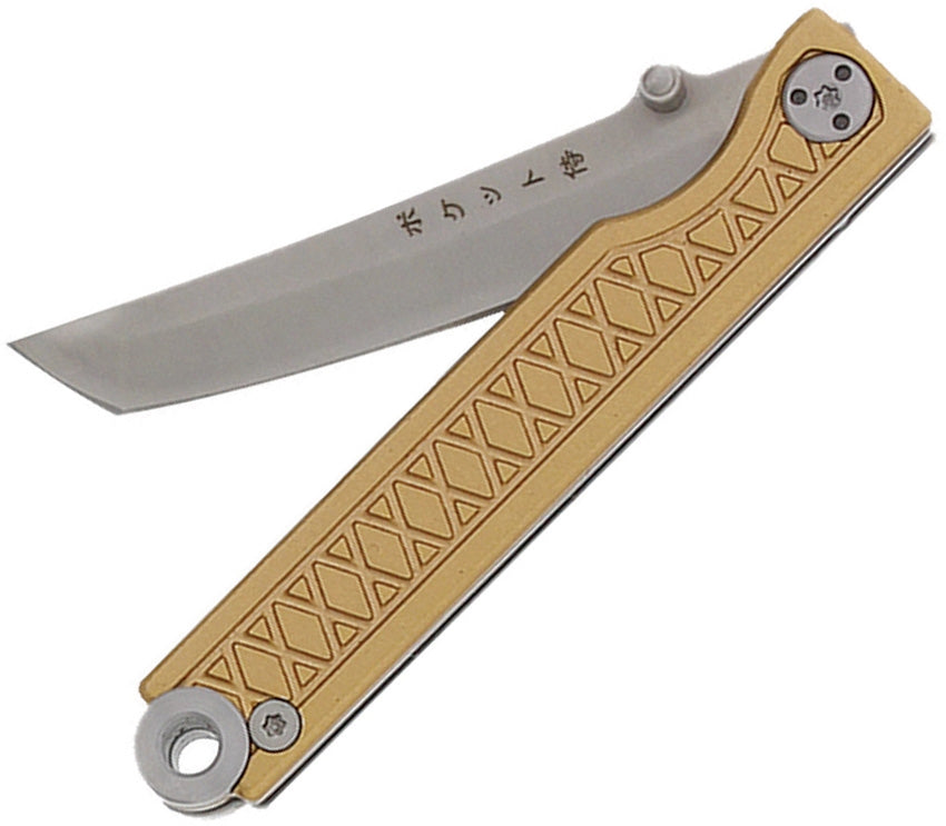 Pocket Samurai Linerlock Bronze