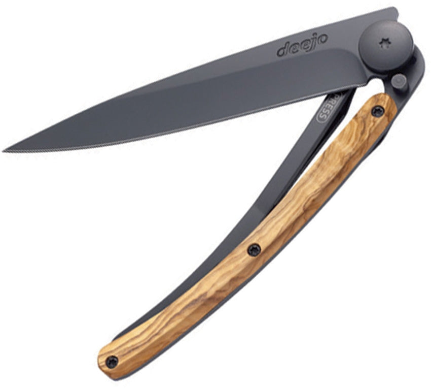 Deejo 27g Linerlock Olive Wood