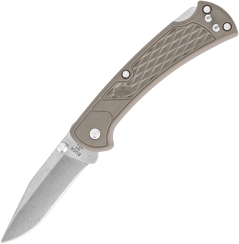 Buck 112 Slim Select Lockback Tan