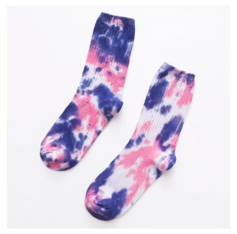 Mabel Socks - Pink/Purple