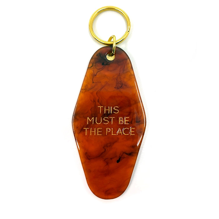 Key Tag - This Must Be The Place (Tortoise)