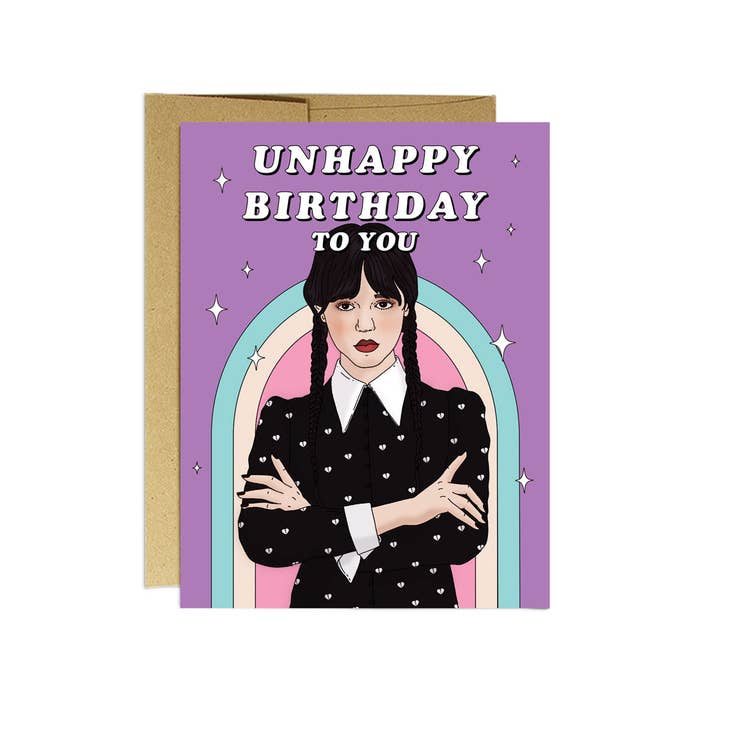 Unhappy Birthday Card