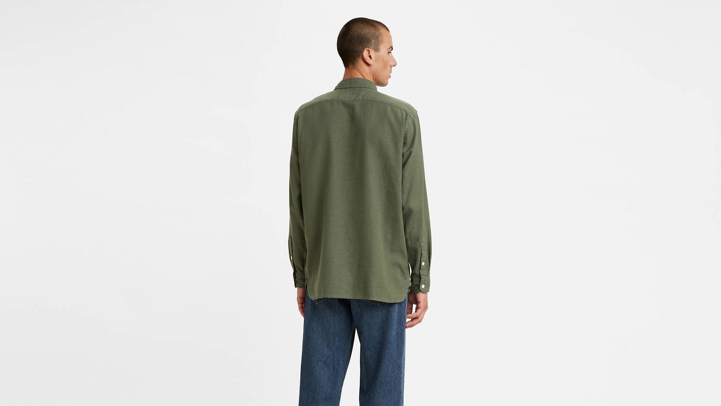 Jackson Worker Shirt - Garment Dye Thyme Green