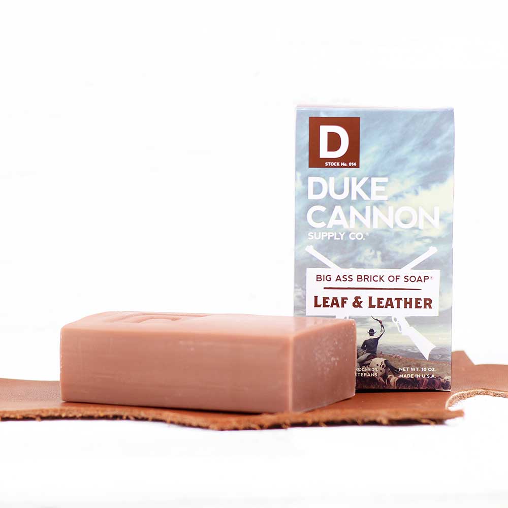 Big Ass Brick of Soap - Leaf and Leather
