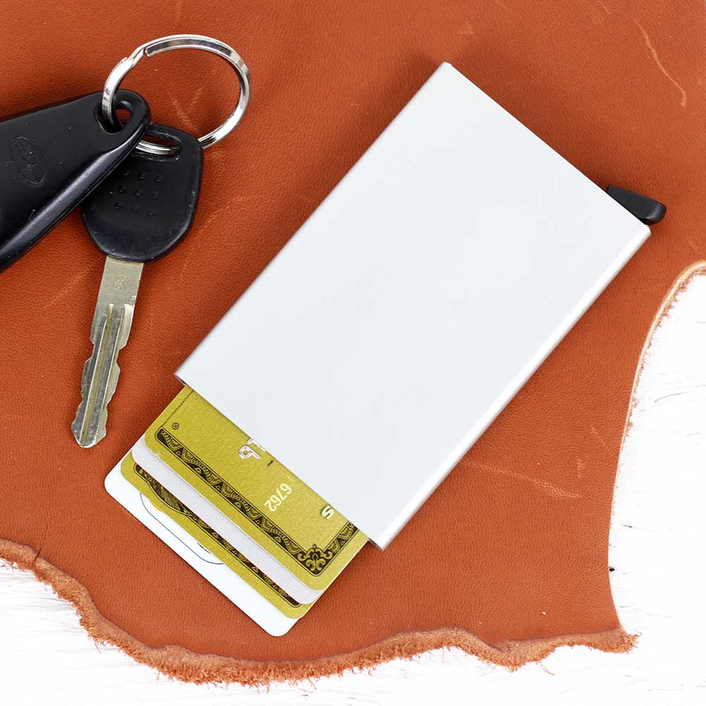 Cardprotector - Silver Brushed