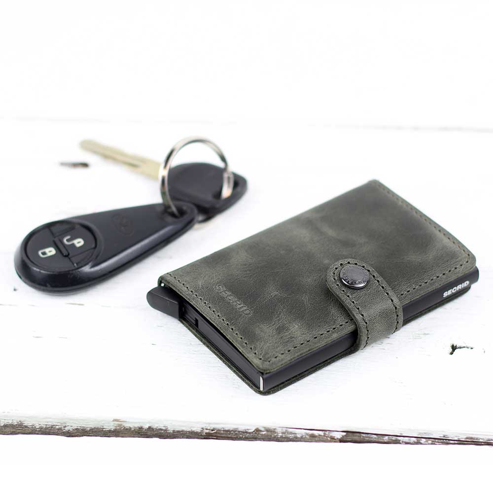 Miniwallet - Vintage Grey/Black
