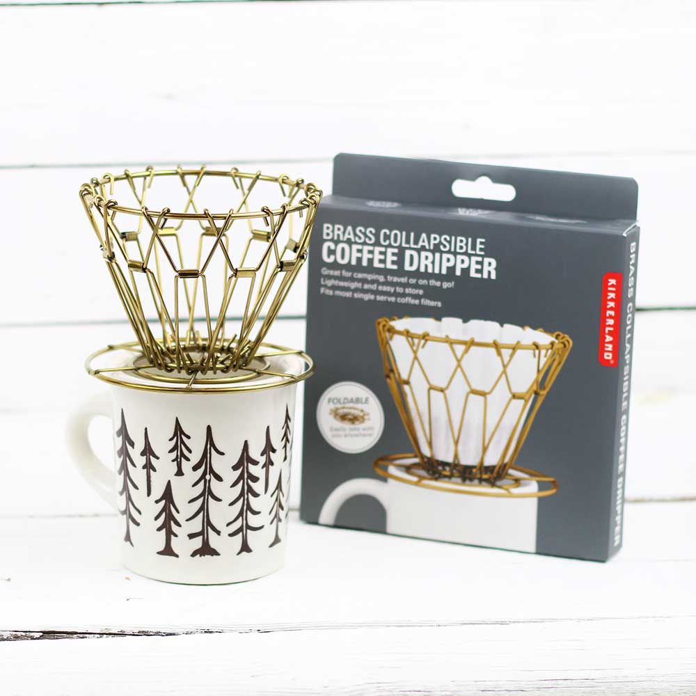 Brass Collapsible Coffee Dripper