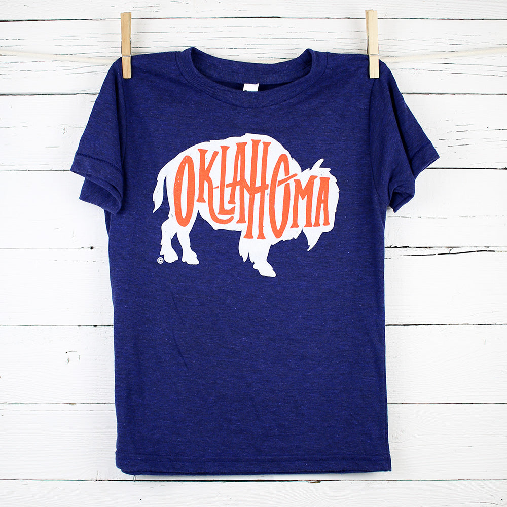 Bison Oklahoma Kids Tee
