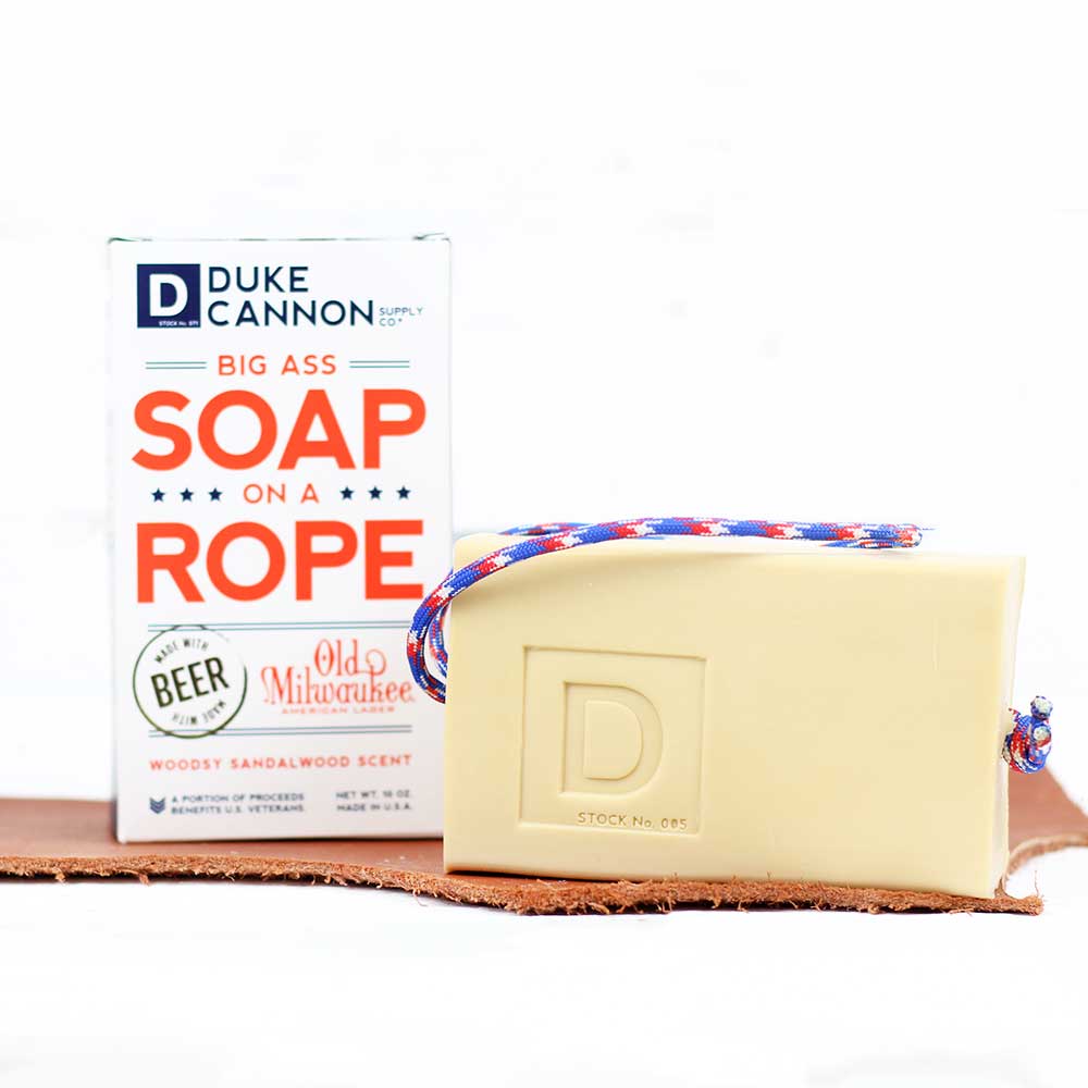 Old Milwaukee Beer Soap On A Rope