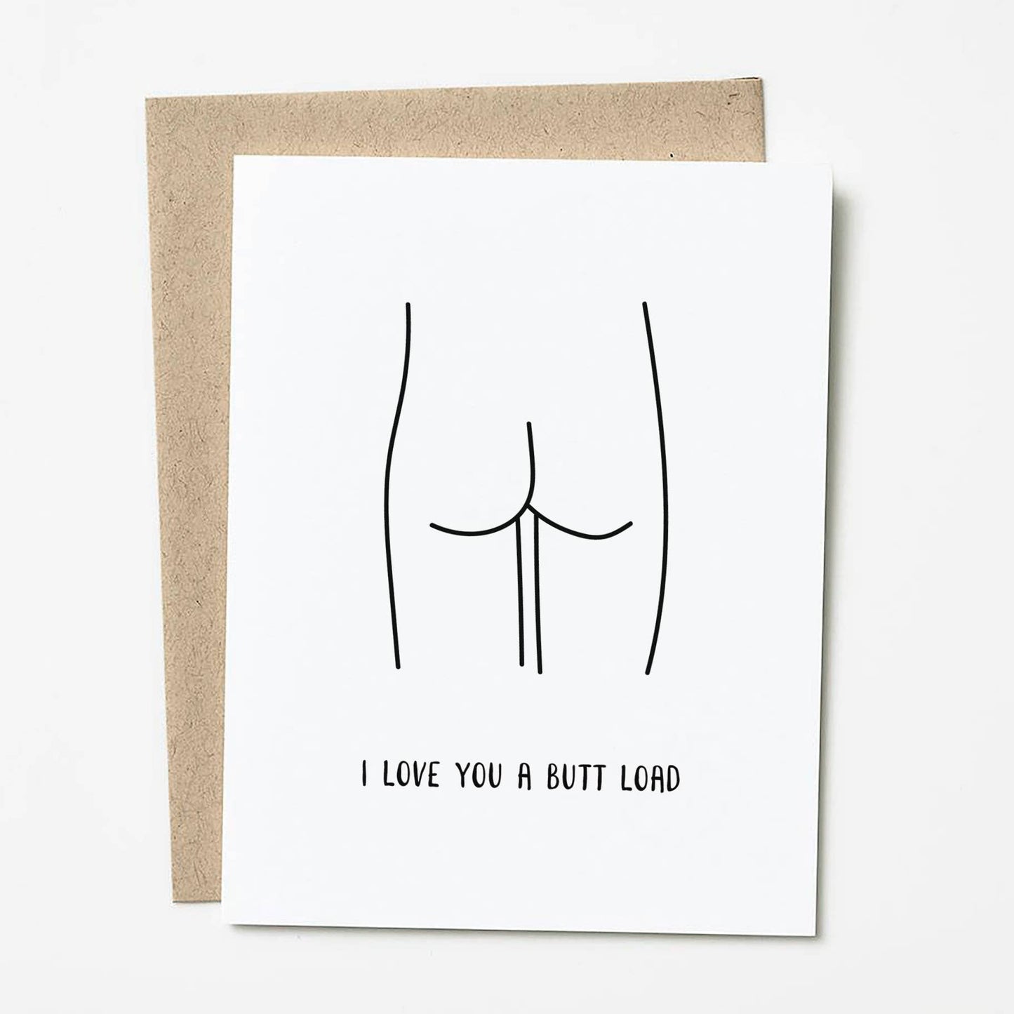 Butt Anniversary Card