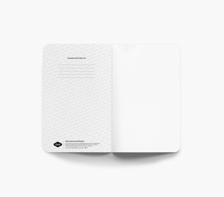 Serpent in the Flowers Classic Layflat Notebook