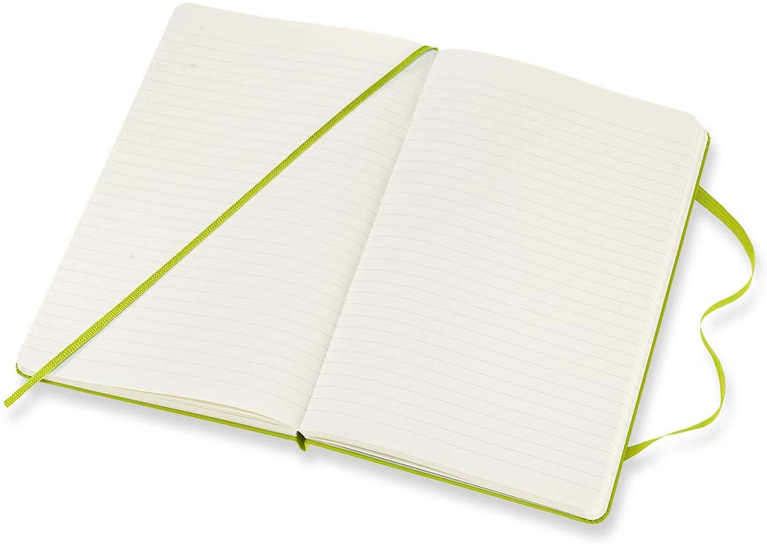 Classic Large Ruled Journal - Lemon Green