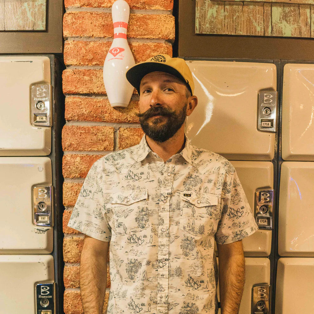 H Bar B Snapshirt - Posse - Chalk