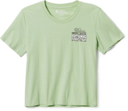 1963 NP's Tour Boxy Tee - Light Green