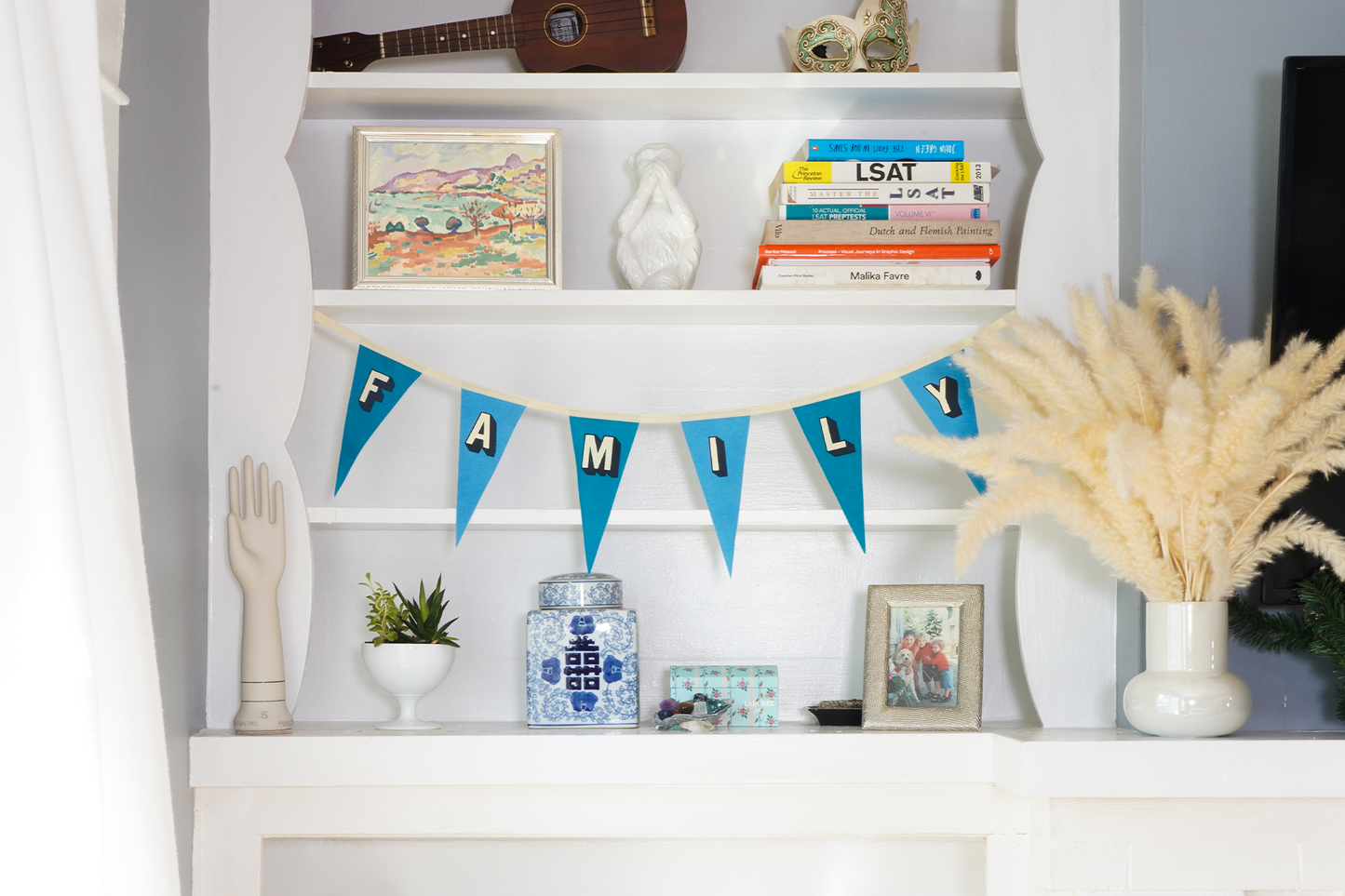 Family Blue Bunting