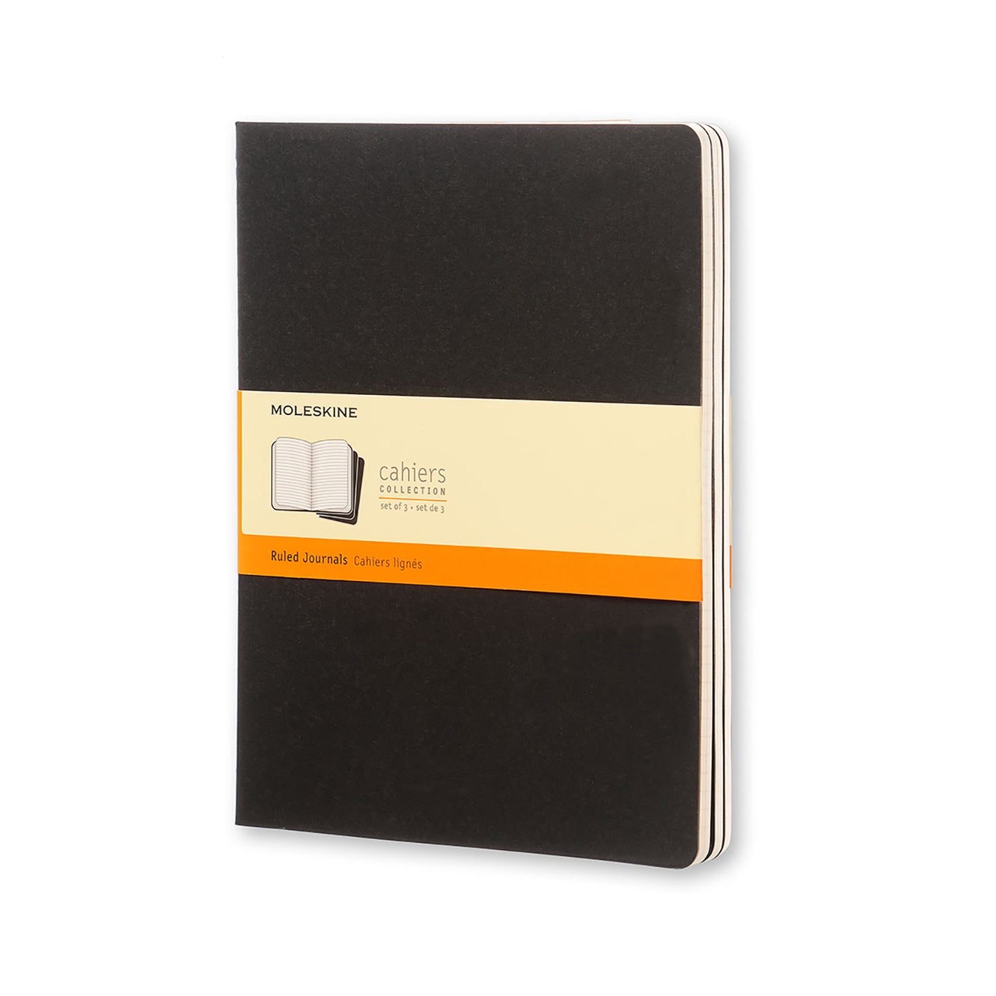 Cahier Extra Large Ruled Journal - Black