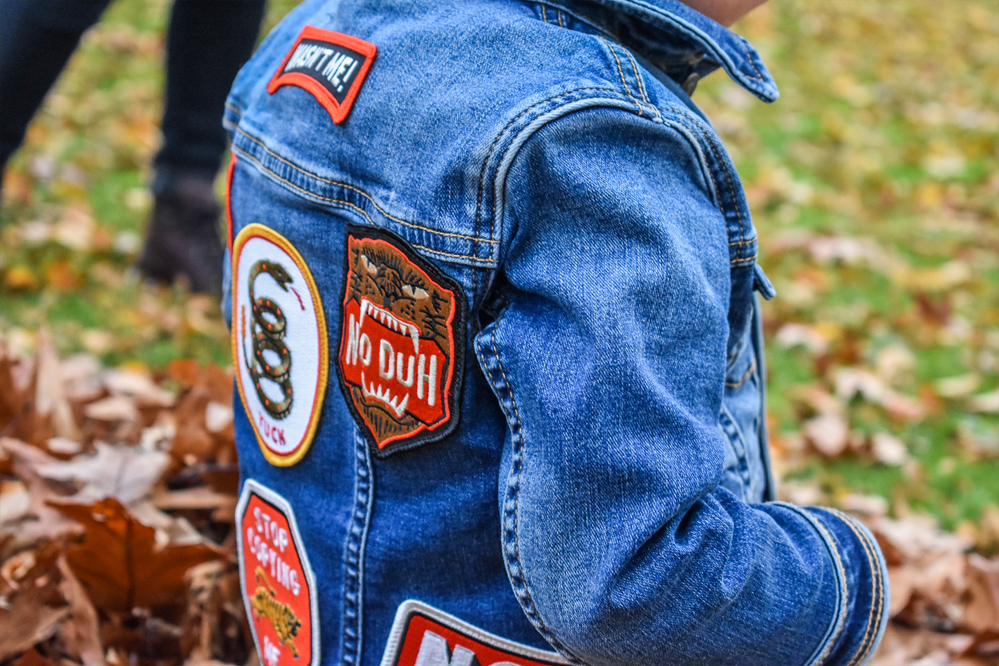 No Duh Embroidered Patch