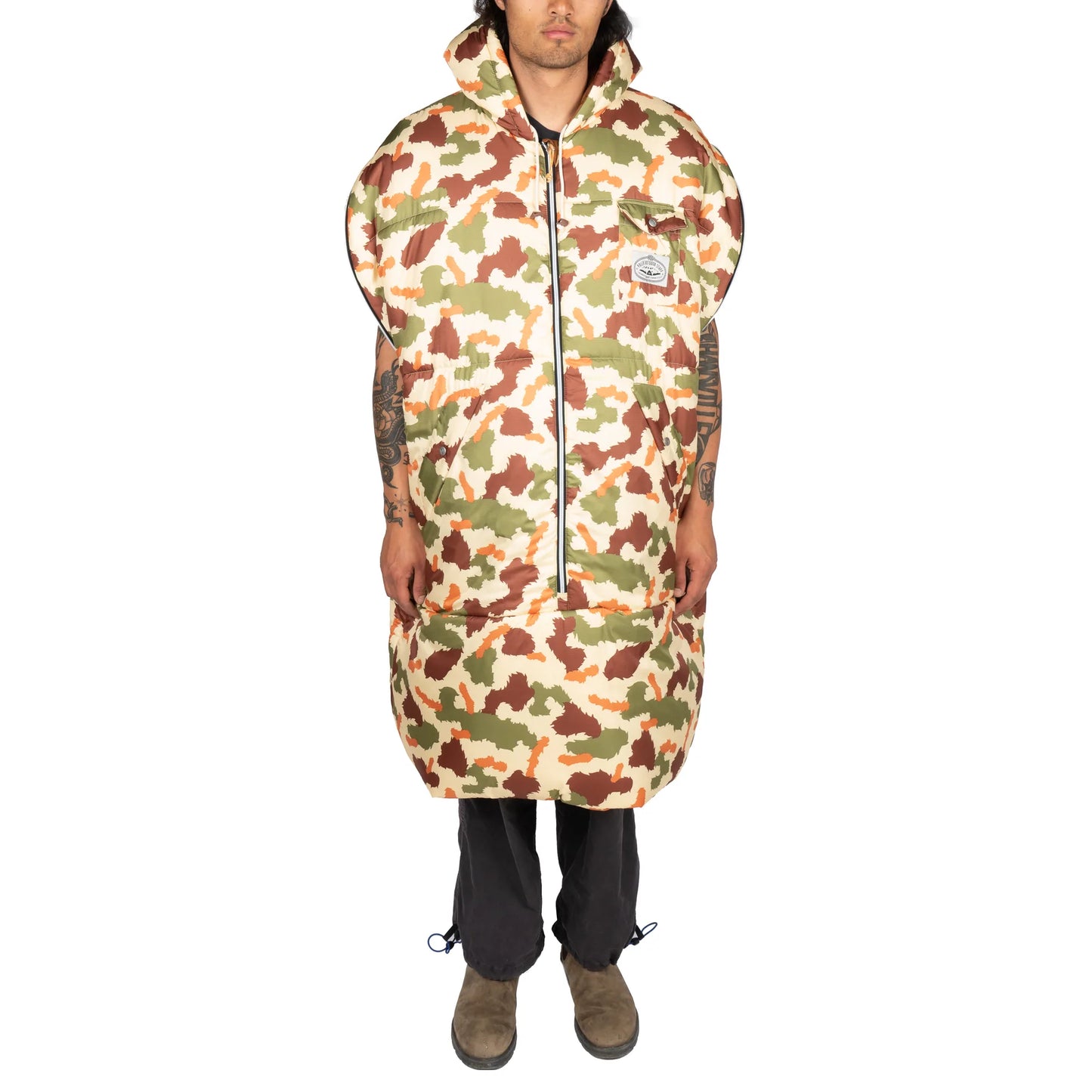 Reversible Napsack - Furry Camo/Sand