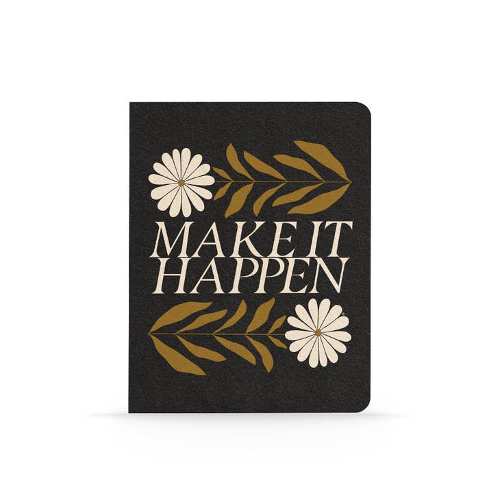 Make it Happen Medium Layflat Notebook