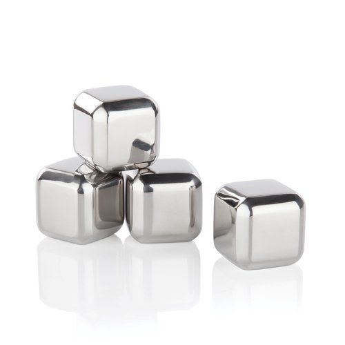 Glacier Rocks: Small Stainless Steel Cubes
