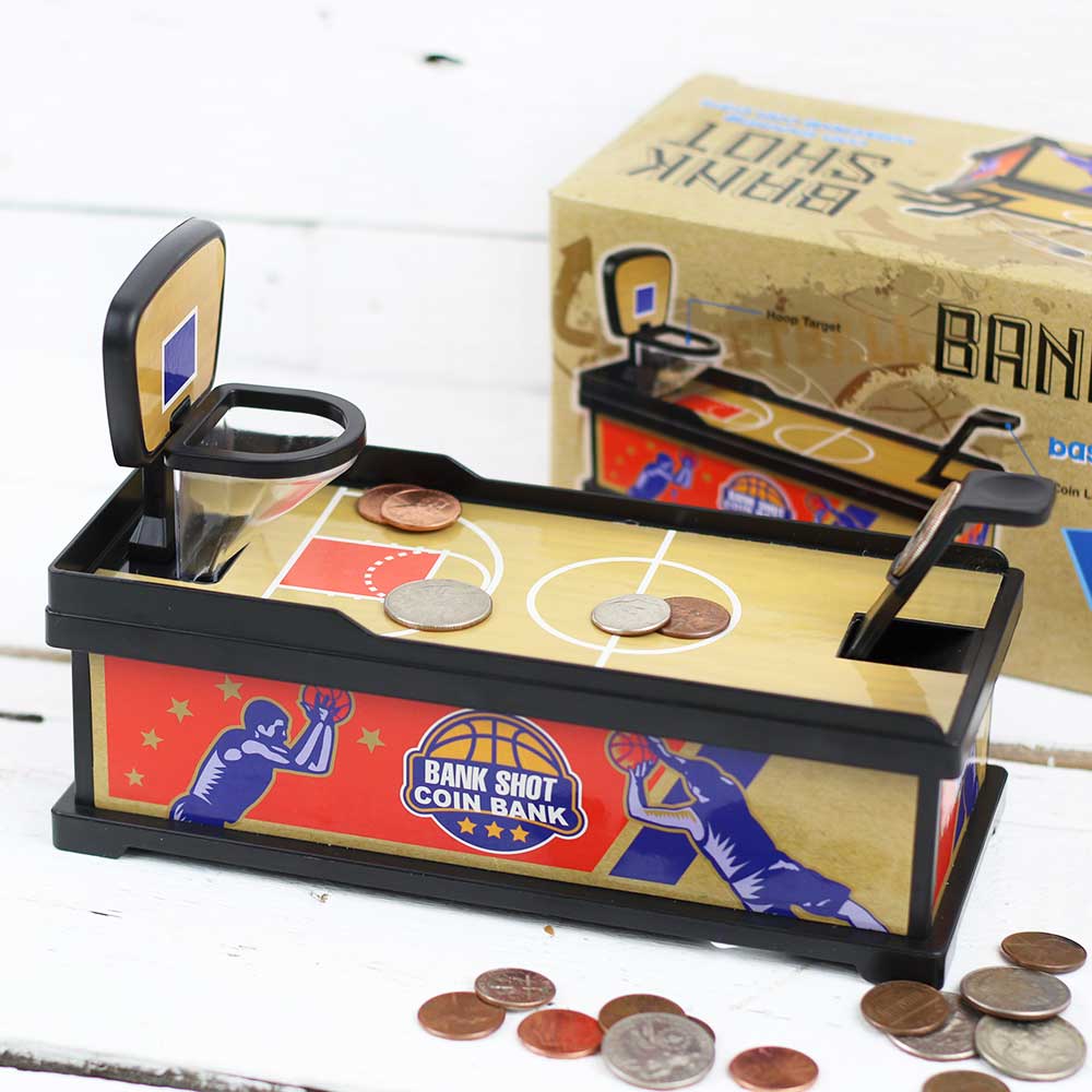 Bank Shot Coin Bank
