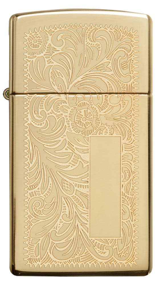 Zippo Slim Brass Venetian