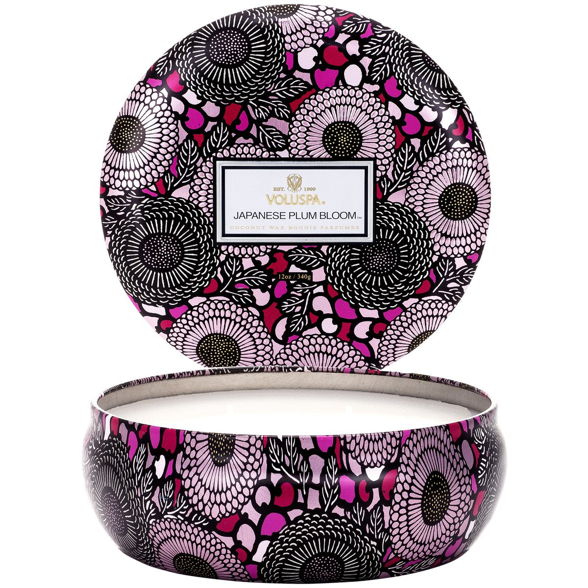 3 Wick Tin Candle - Japanese Plum Bloom