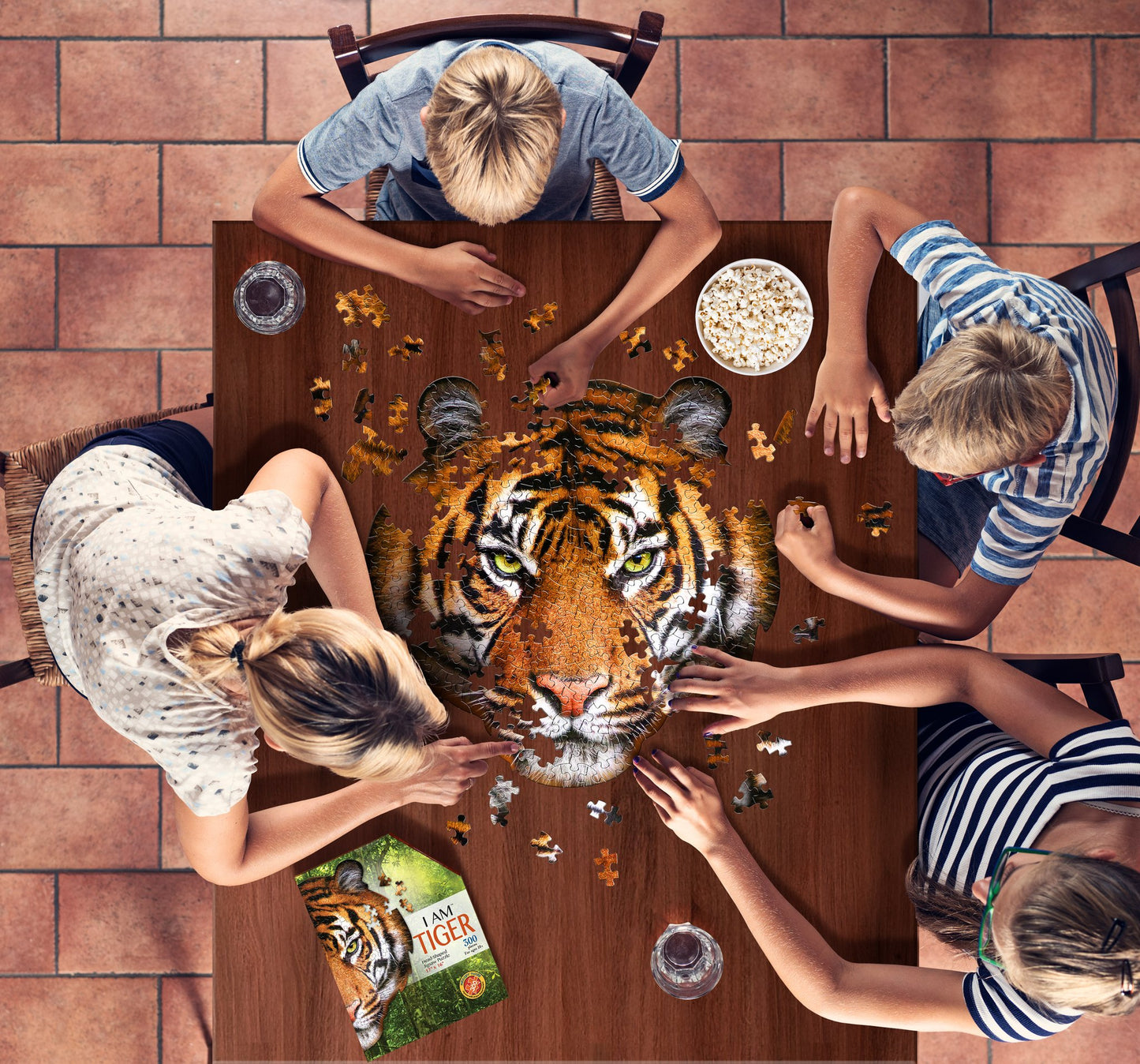 FINAL SALE - I Am Tiger 300 pc Puzzle