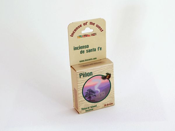 Pinon Incense Box of 20 Bricks