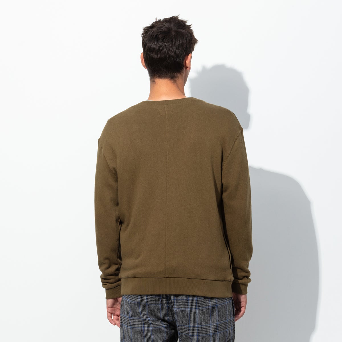 Final Sale Zion Transeasonal Fleece Cardigan - Dark Olive