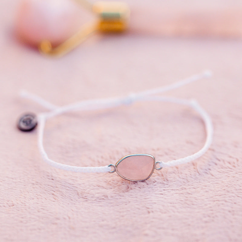 Mental Health Gemstone Charm Bracelet