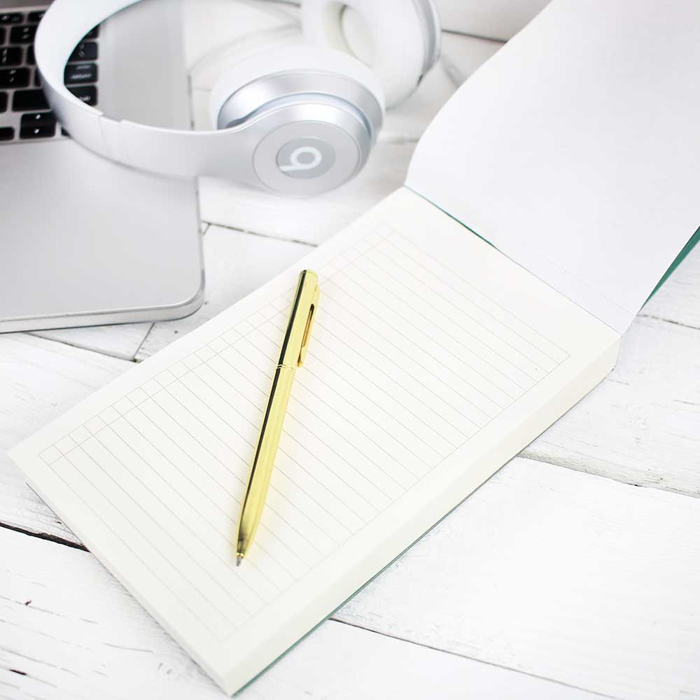 Green Acute Notepad