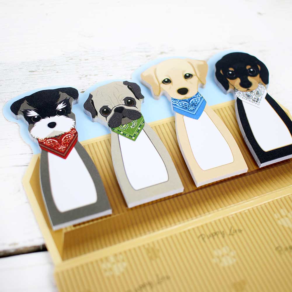 Puppy Sticky Memo Set