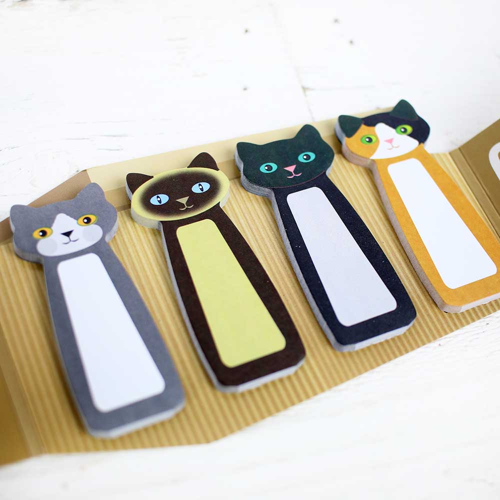 Cats in the Box Memo Tabbies