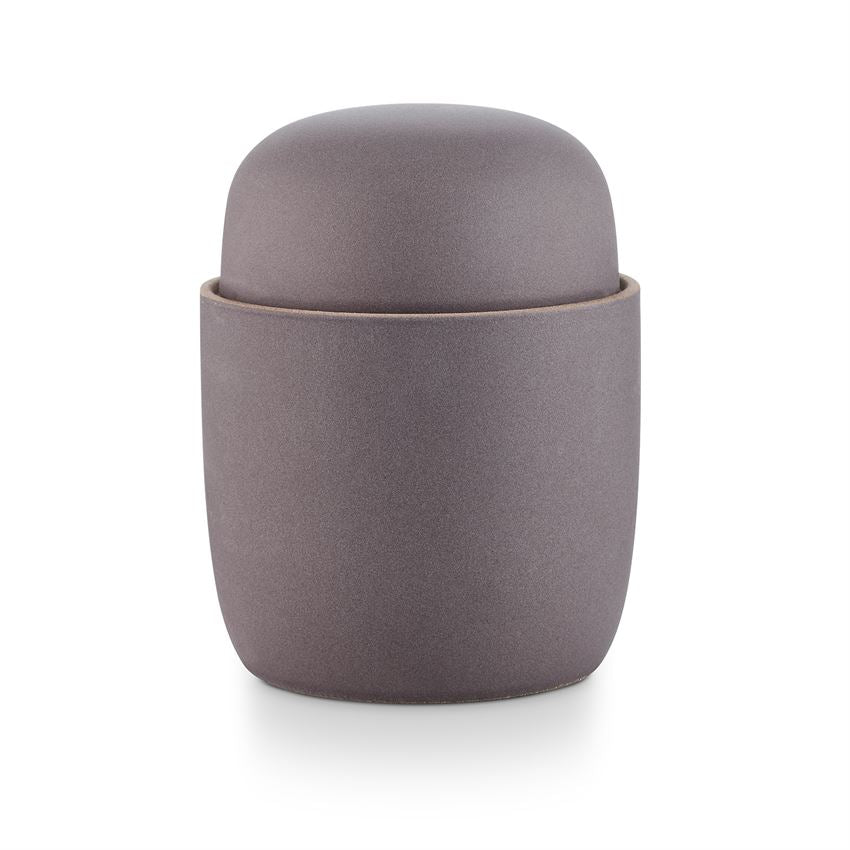 Cypress Lavender Round Lidded Ceramic Candle