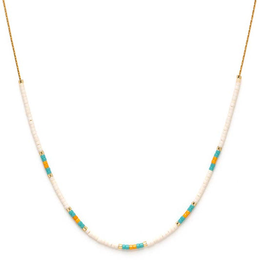 Japanese Seed Bead Necklace - El Mar