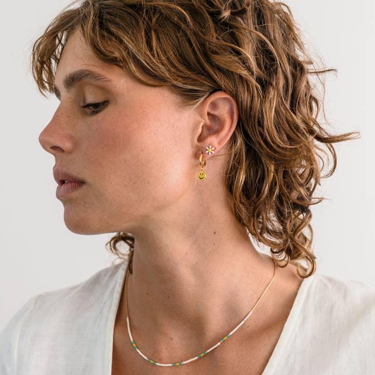 Japanese Seed Bead Necklace - El Mar