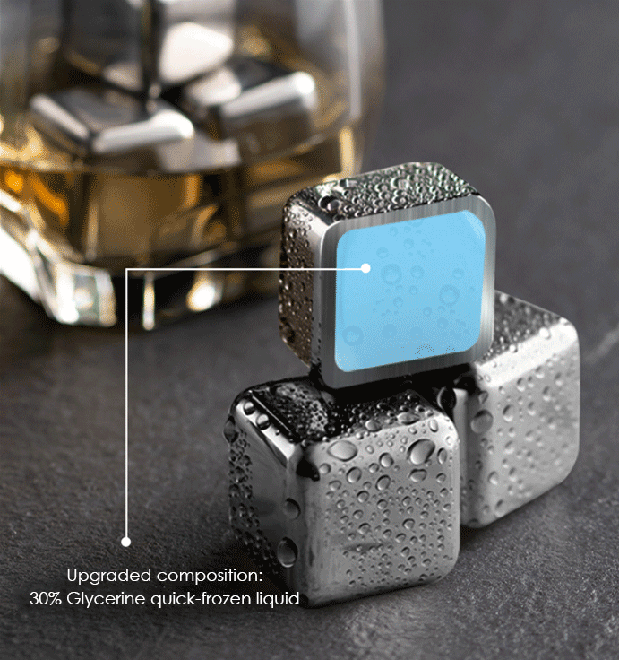 Evolution Portable Stainless Steel Cube Set - Black