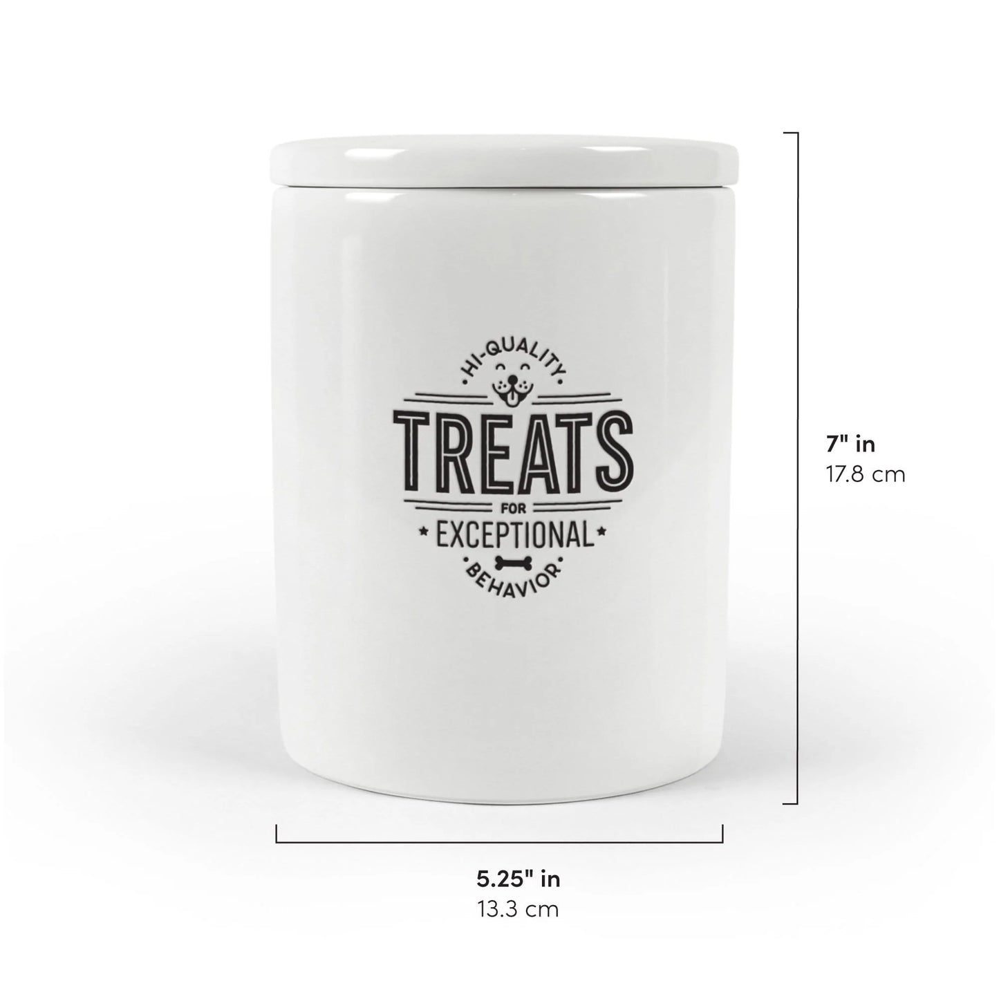 Ceramic Treat Jar - Hi-Quality