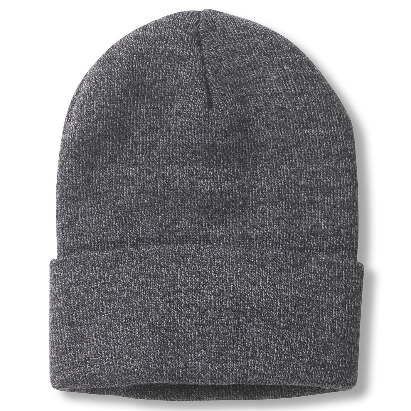 Blank Terrain Knit Beanie - Heather Black
