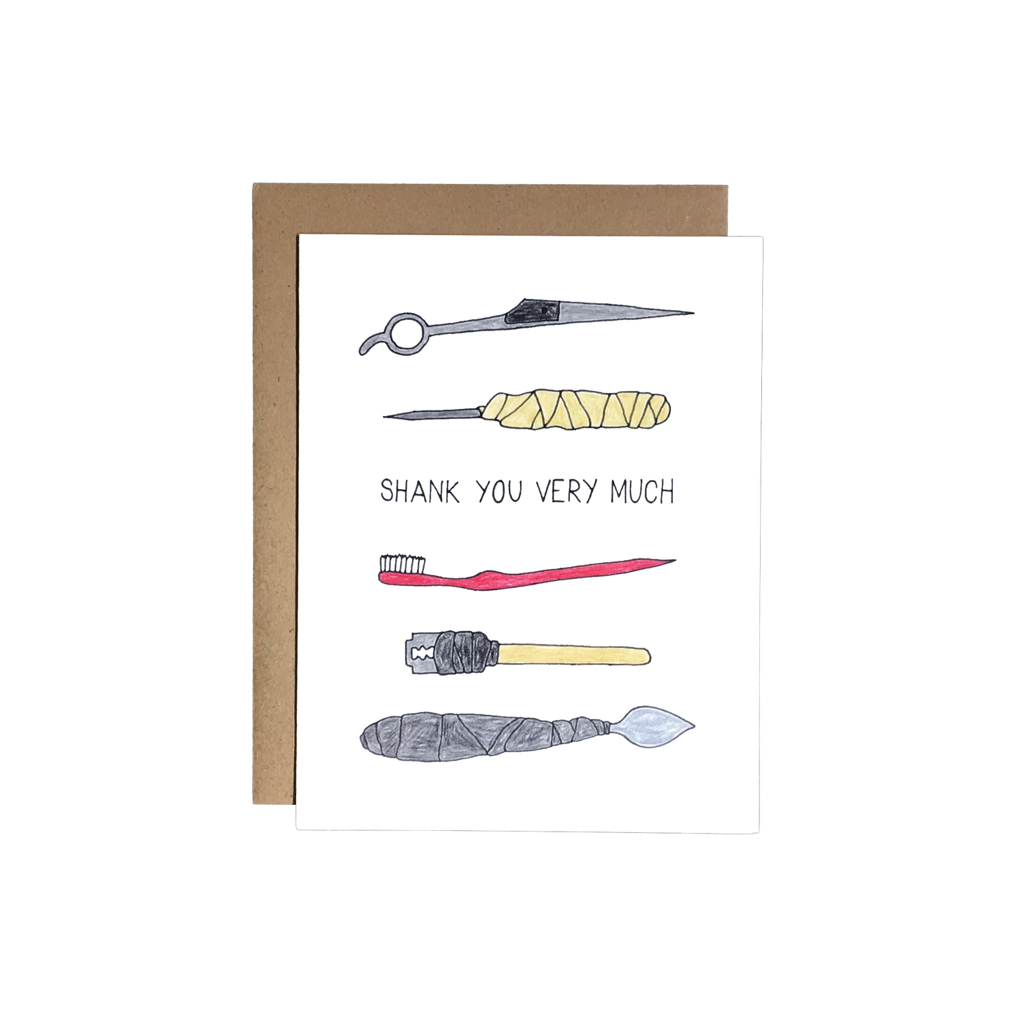 Thank You Shank You Very Much Card