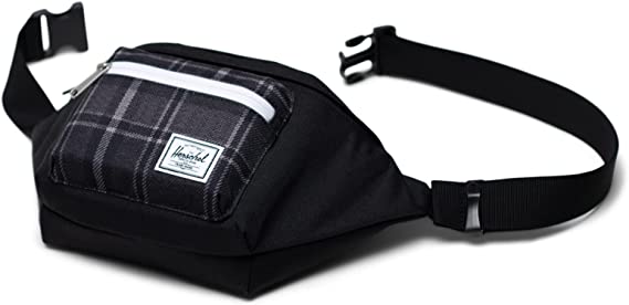 Seventeen Hip Pack - Black/Greyscale Plaid