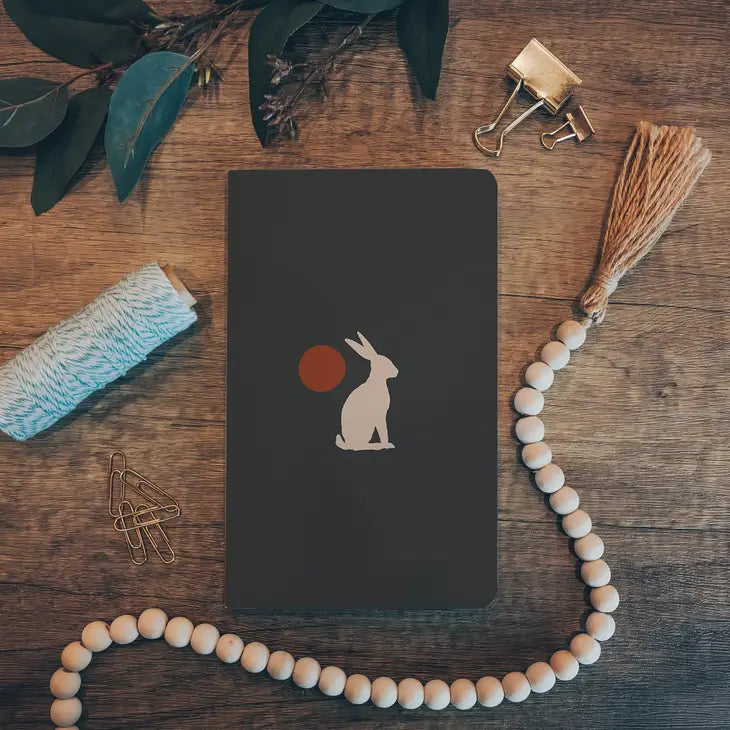Sunset Hare Classic Layflat Notebook