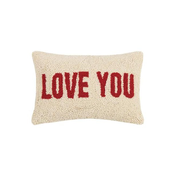 Love You Pillow 8"x12"