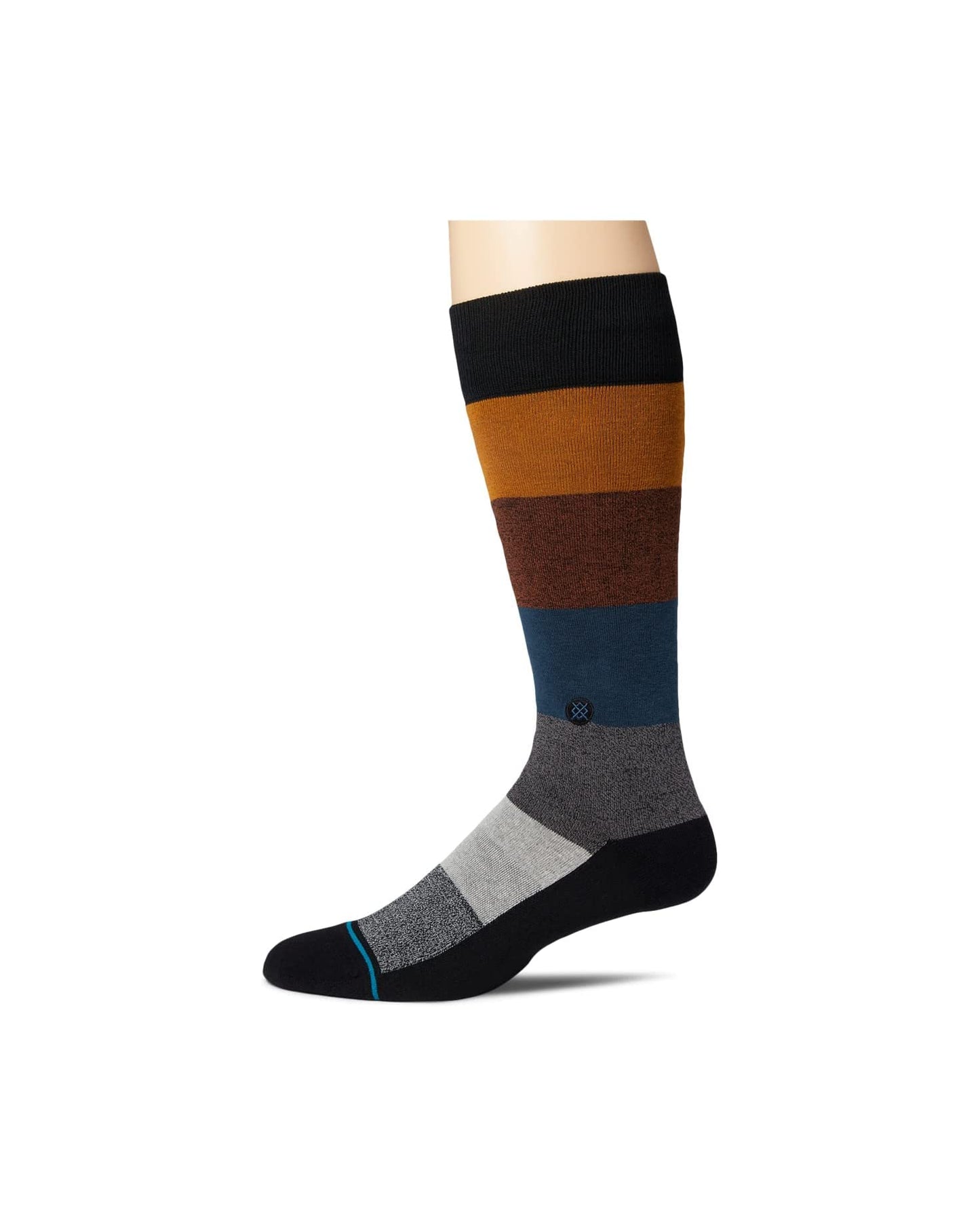 Austere Black Socks - L