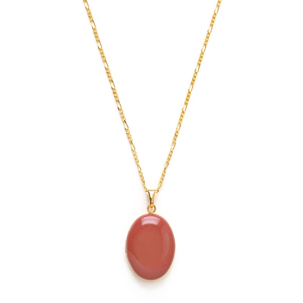 Oval Locket - Canyon